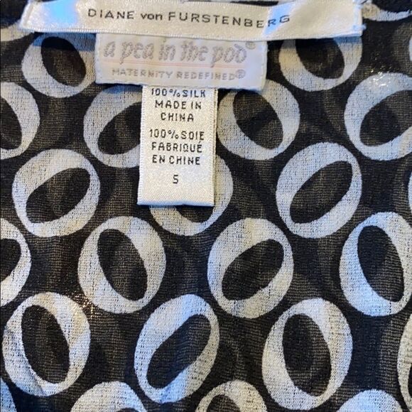 DVF A Pea In‎ The Pod Sleeveless Silk Tank - Picture 7 of 9